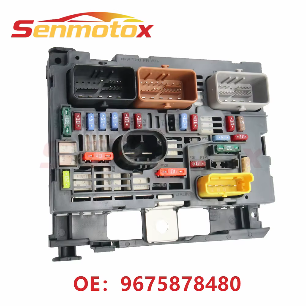 Boîte à fusibles de moteur 9675878480 9664706280 BSMR0500