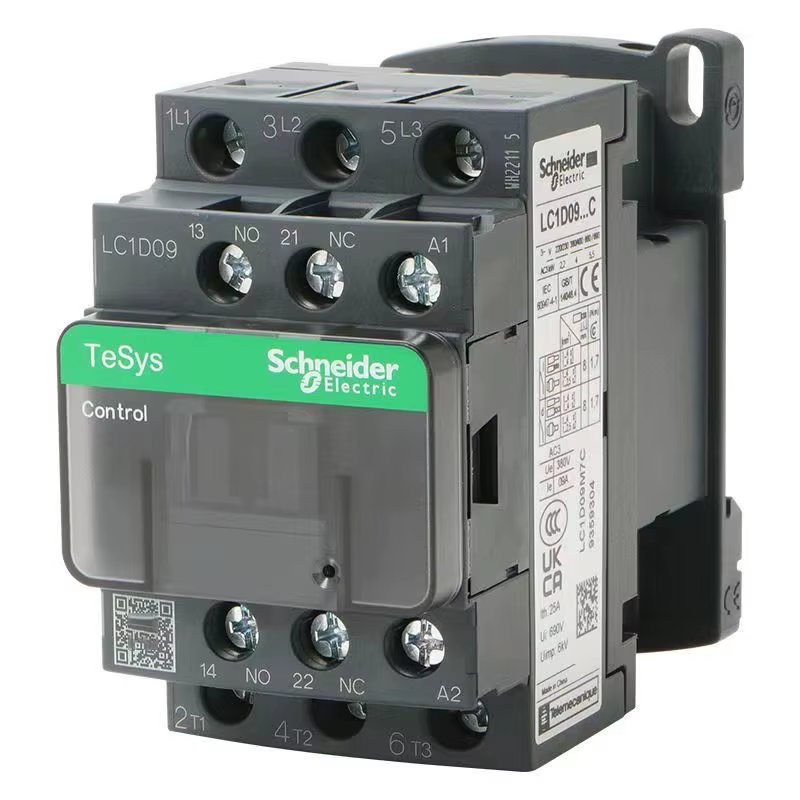 Schneider nouvelle version noire AC contacteur tripolaire 3P LC1D25 LC1D32 LC1D38 B7C F7C Q7C M7C 24 V 110 V 220 V 380 V