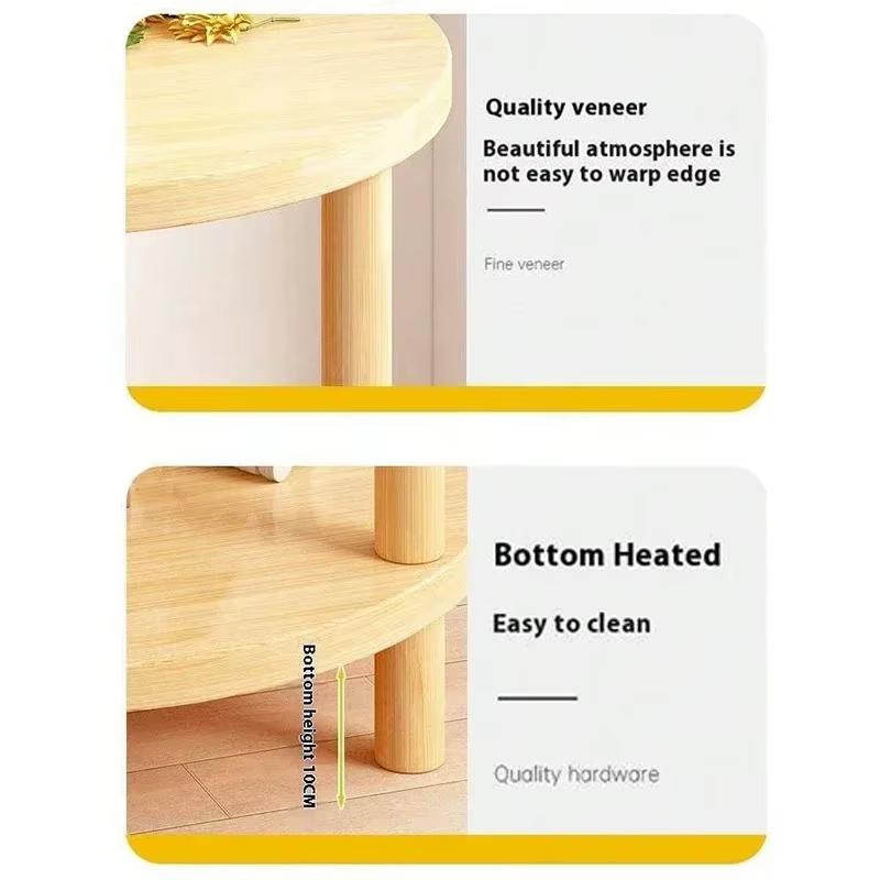 Table de chevet moderne en bois