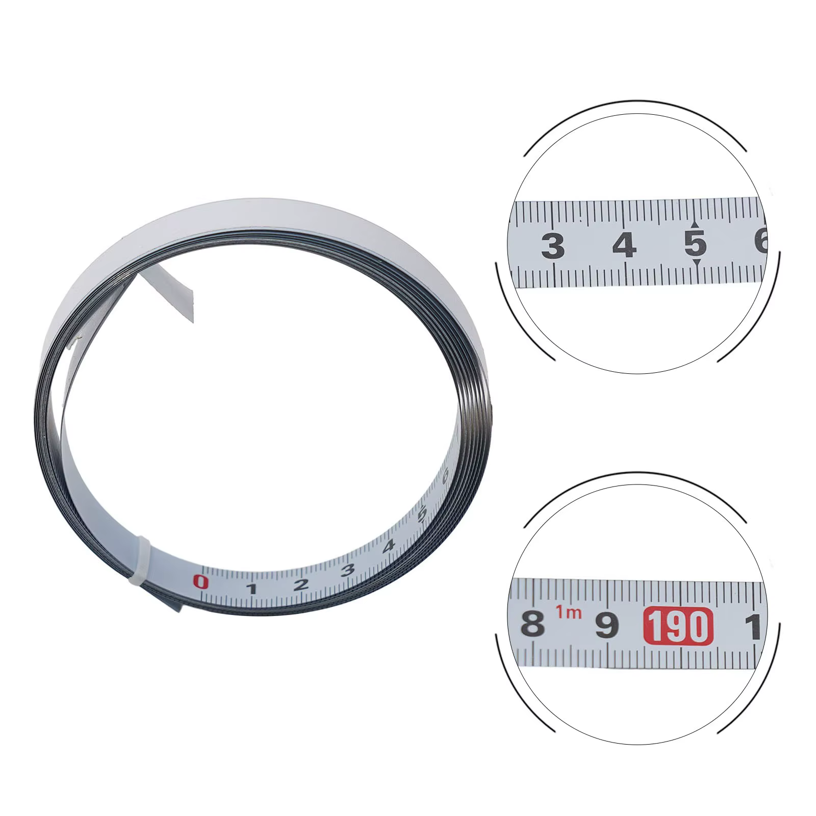 1 pièces ruban à mesurer 1/2/3/5M 13MM règles adhésives travail du bois règle de mesure couture