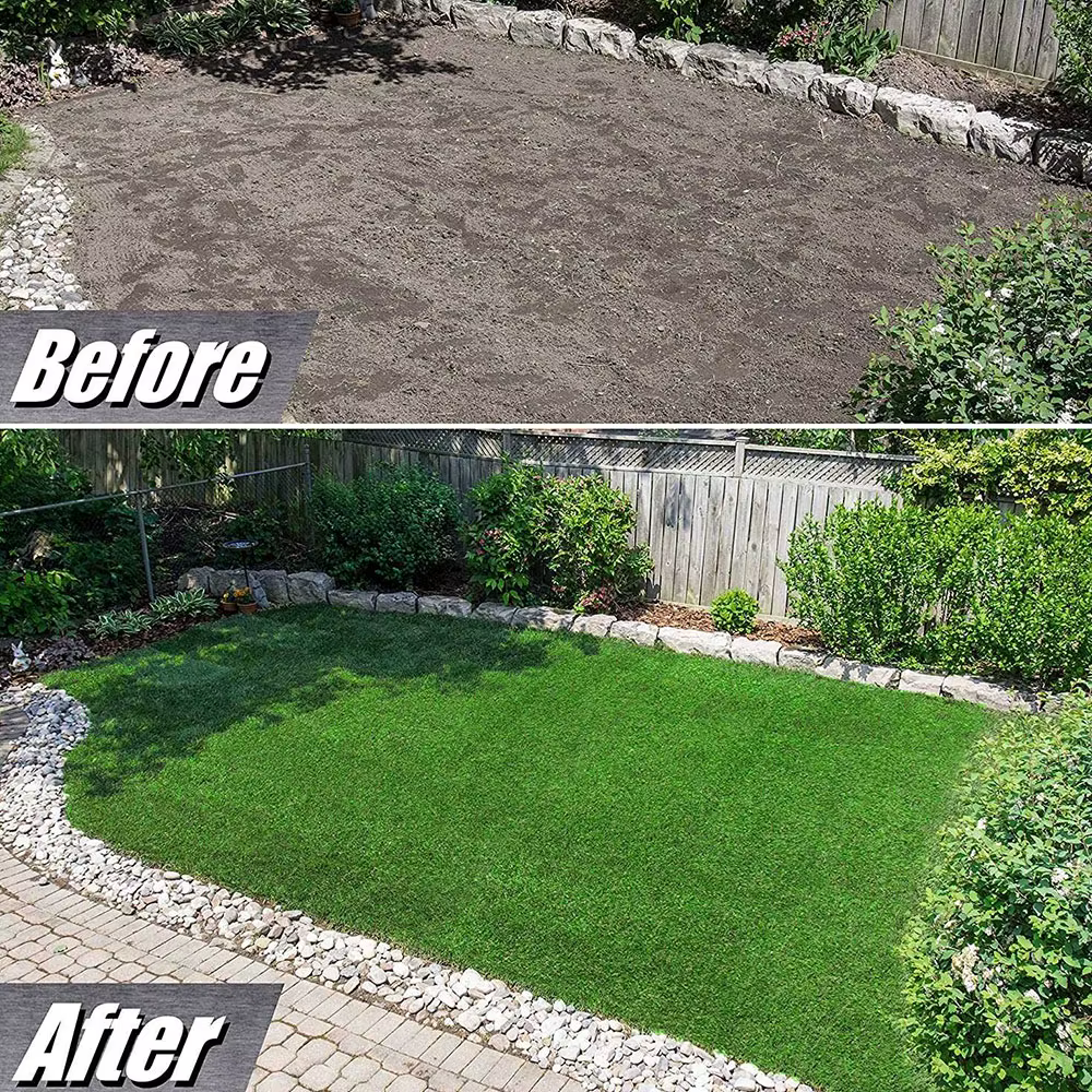 Pelouse artificielle haute densité faux tapis d'herbe 1M tapis d'herbe artificiel balcon intérieur faux gazon tapis rouleau bricolage décoration de jardin