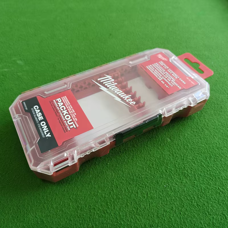 Boîte de rangement pour embouts hexagonaux de 1/4 de pouce de la collection Milwaukee Tool Box