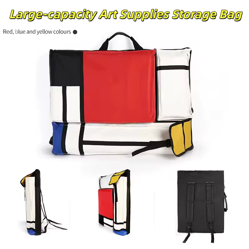 Sac de rangement grande capacité pour fournitures artistiques