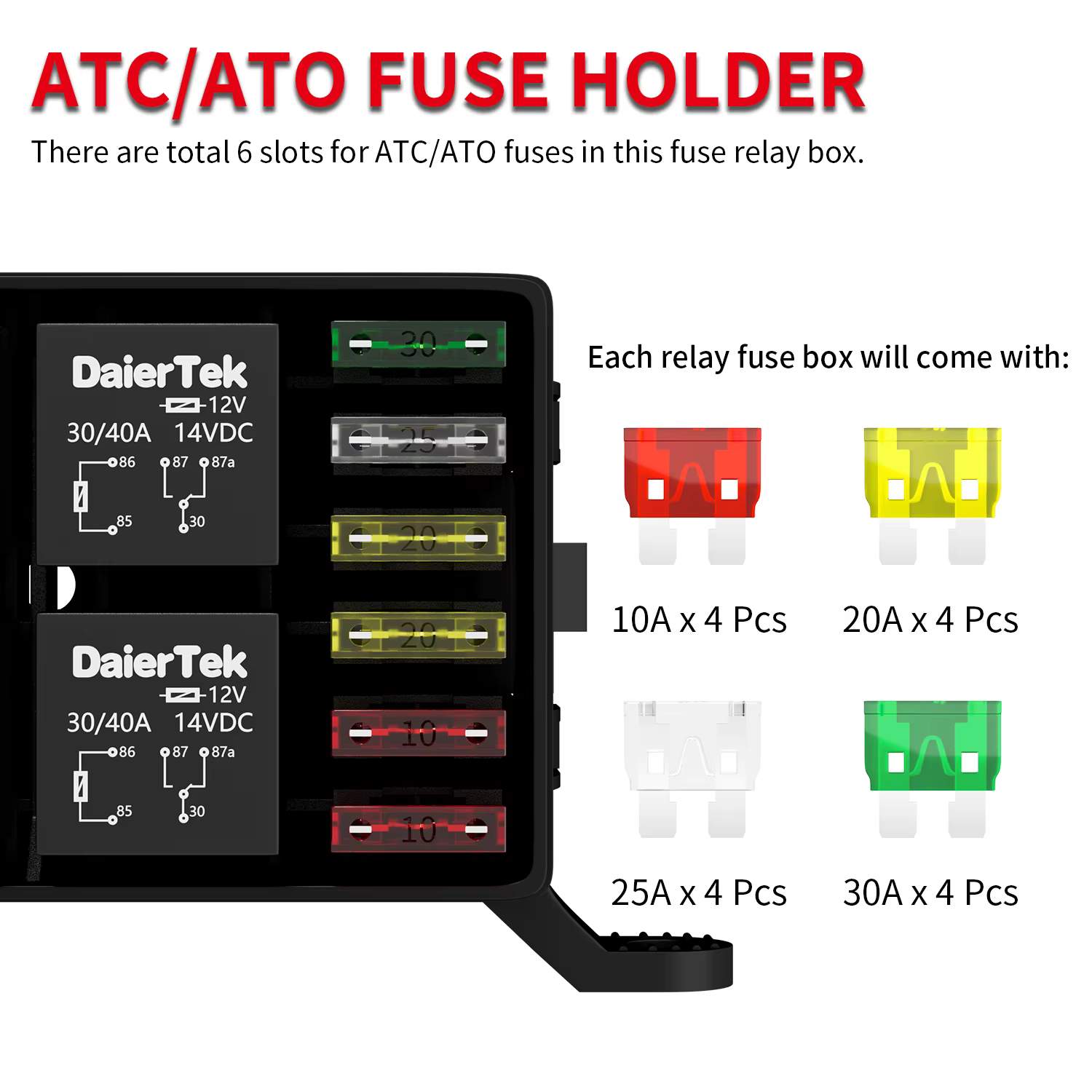 DaierTek-Kit universel étanche pour voiture