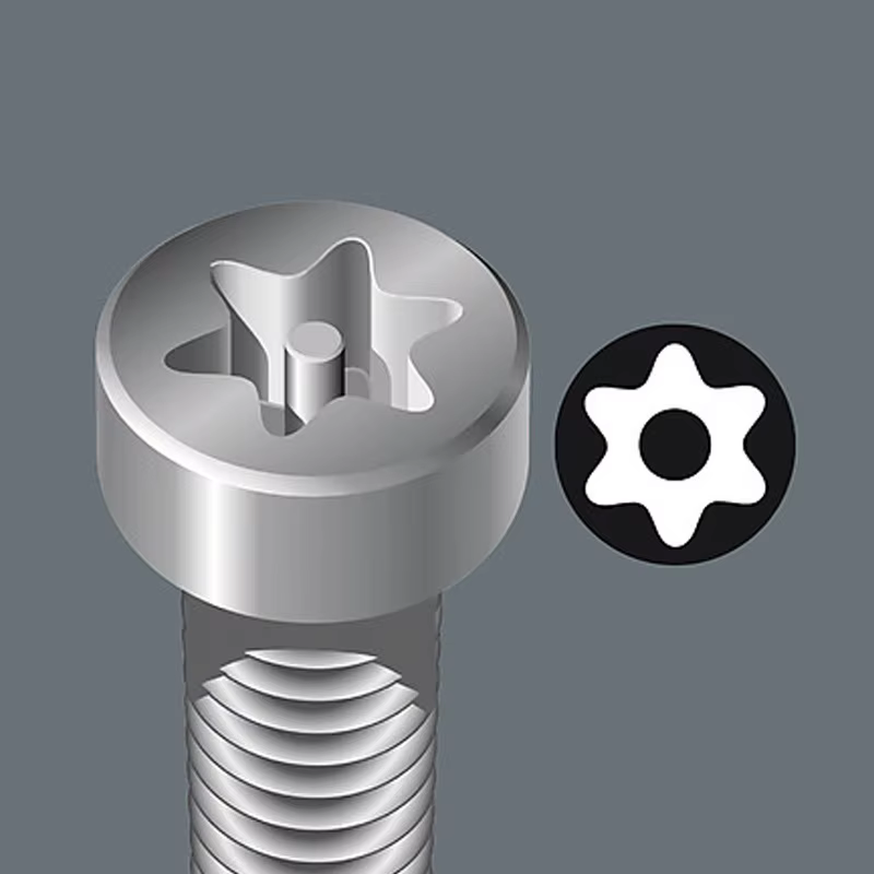 WERA 05060139001 867/4 Z TORX ® Embouts BO avec trou de perçage