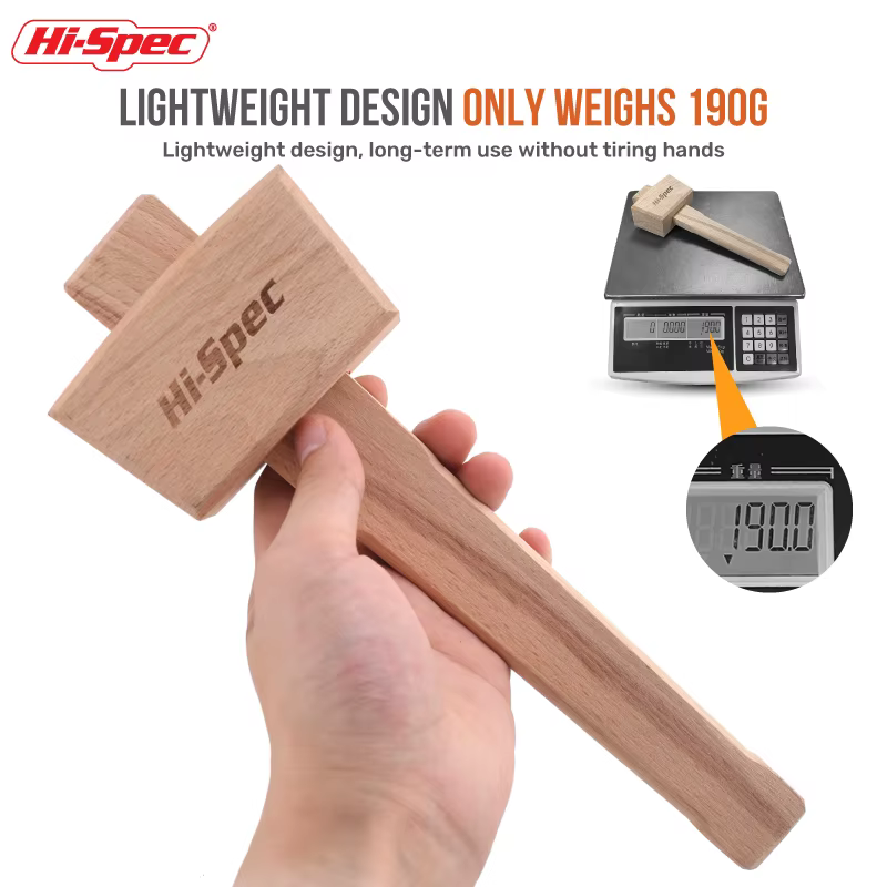 Marteau en bois de hêtre Hi-Spec