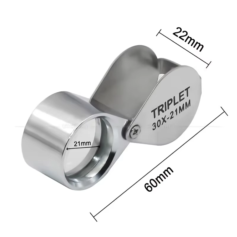 Loupe de bijoux pliante