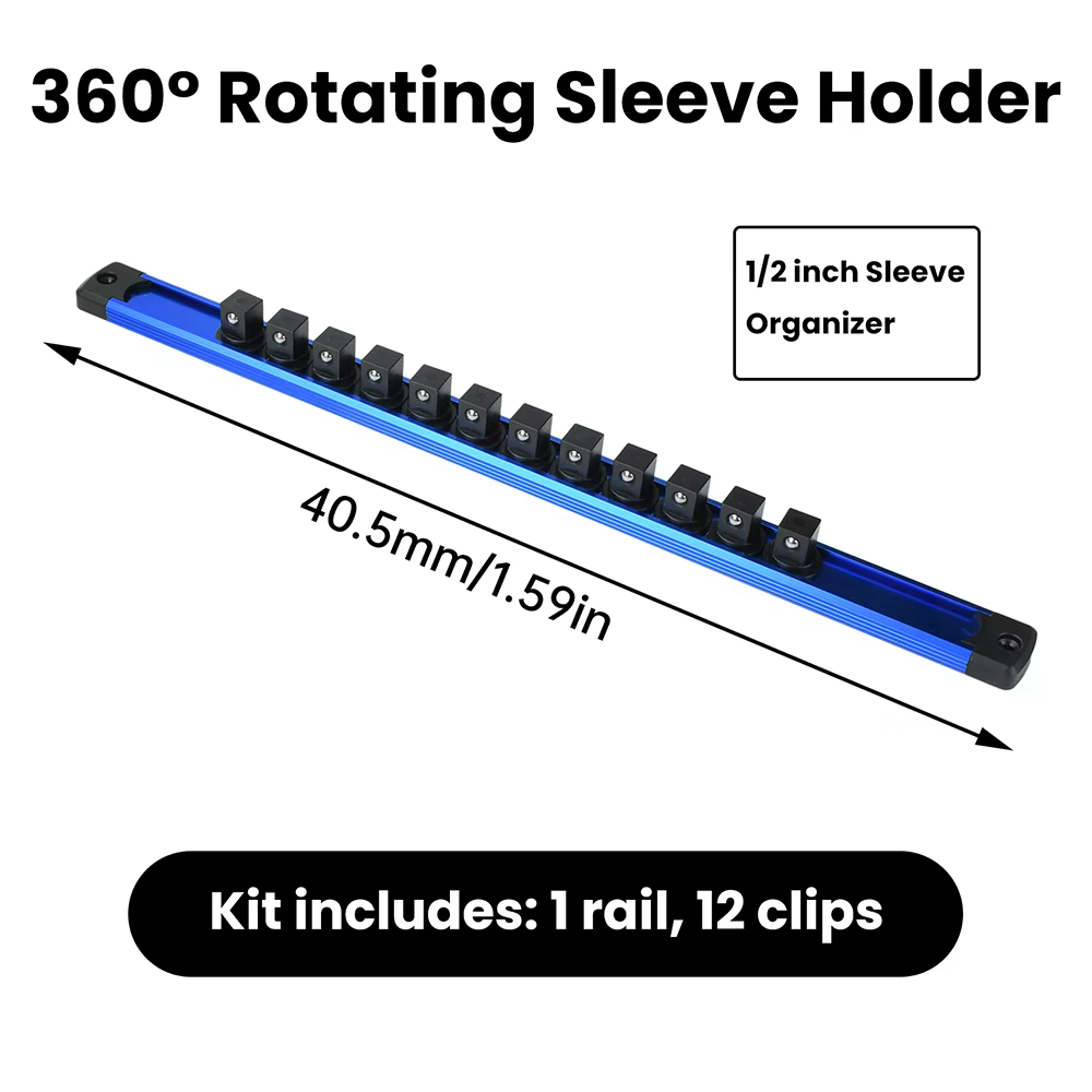 360 ° Support de douille magnétique pivotant