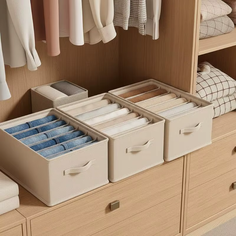 Boîte de rangement à 5 compartiments