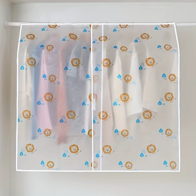 Housse anti-poussière pour vêtements ménagers