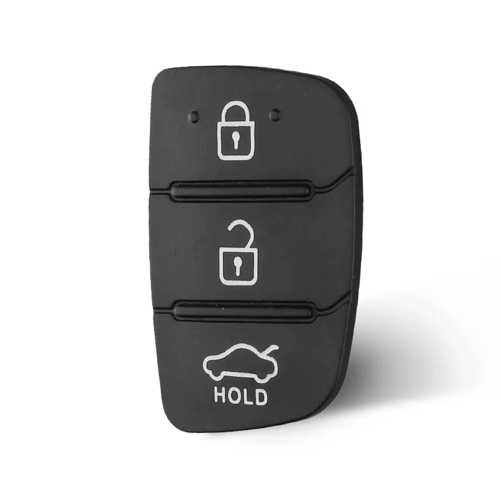 Coque de clé de réparation de voiture en caoutchouc de remplacement