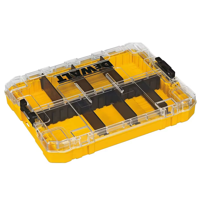 DEWALT DWAN2190 boîtier robuste boîte à outils moyenne 8 compartiments couvercle Transparent organiser