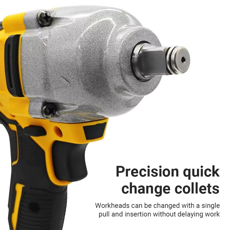 Dewalt DCF892 clé à chocs sans fil sans brosse à couple élevé 20V batterie outil électrique 812N.m clé dynamométrique Portable puissante