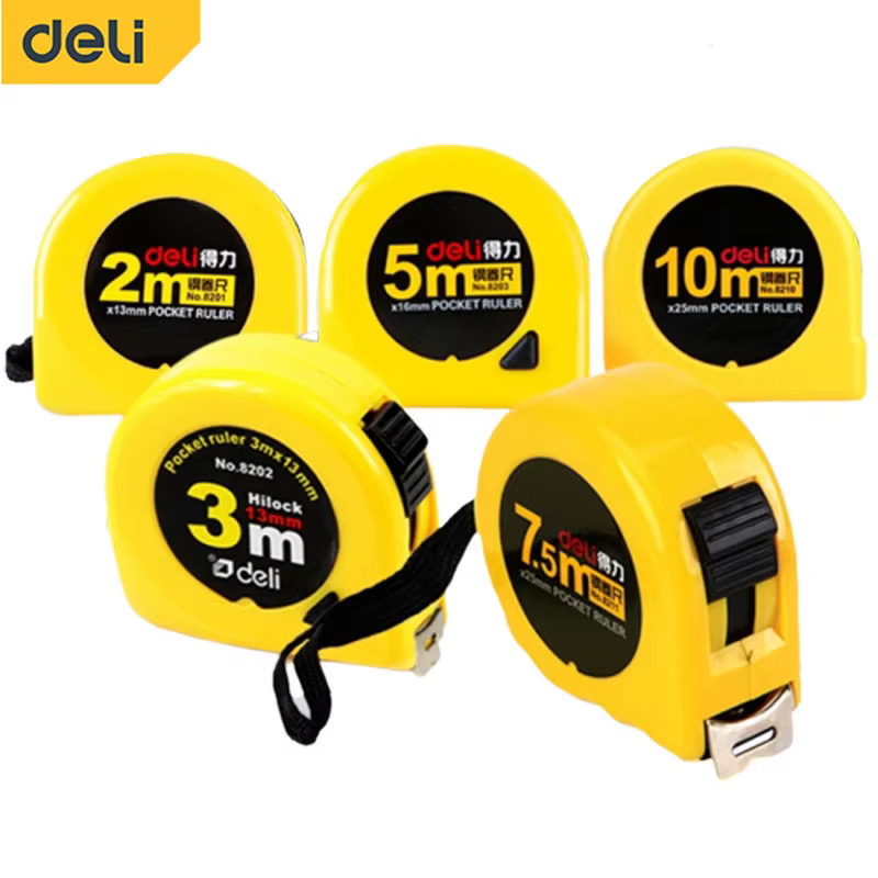 Deli – ruban à mesurer Portable en acier domestique