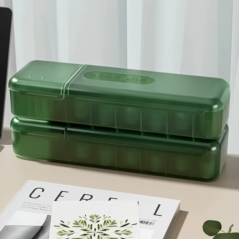 Boîte de rangement de câbles avec compartiments