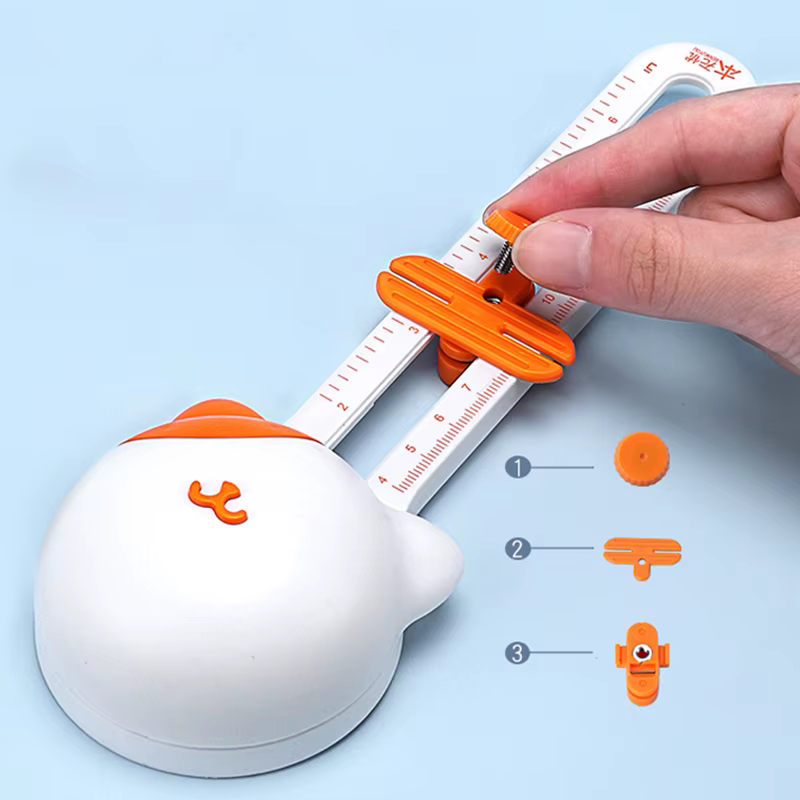 Précision 360 ° Cutter circulaire réglable pour scrapbooking