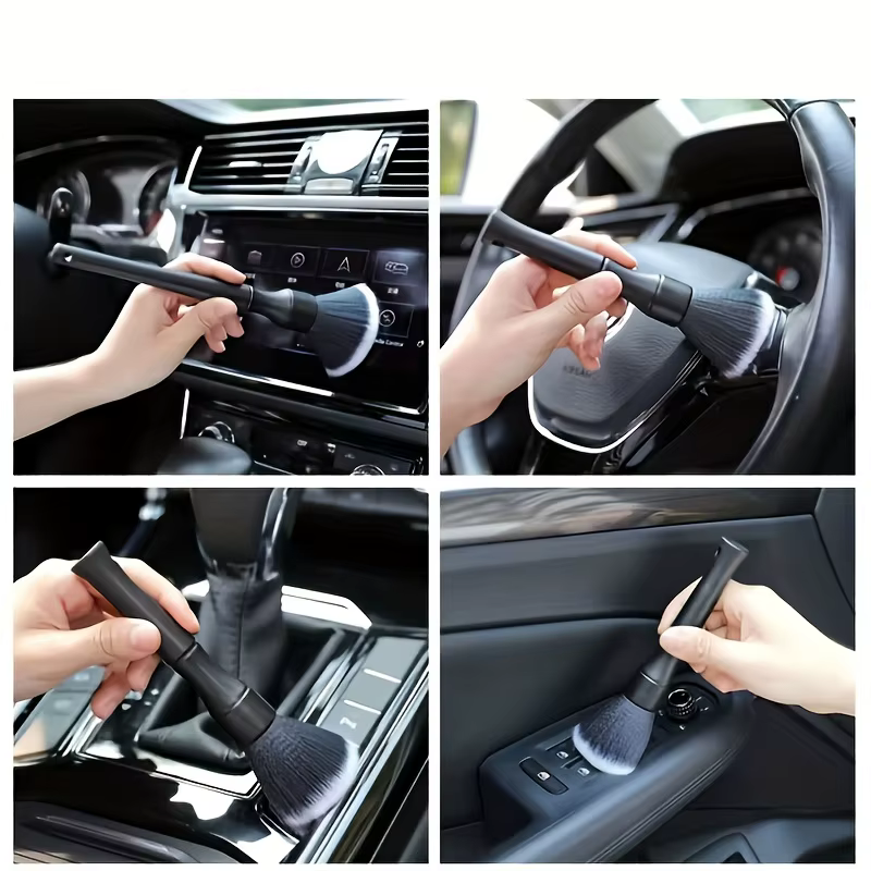 Brosse à poils doux pour intérieur de voiture