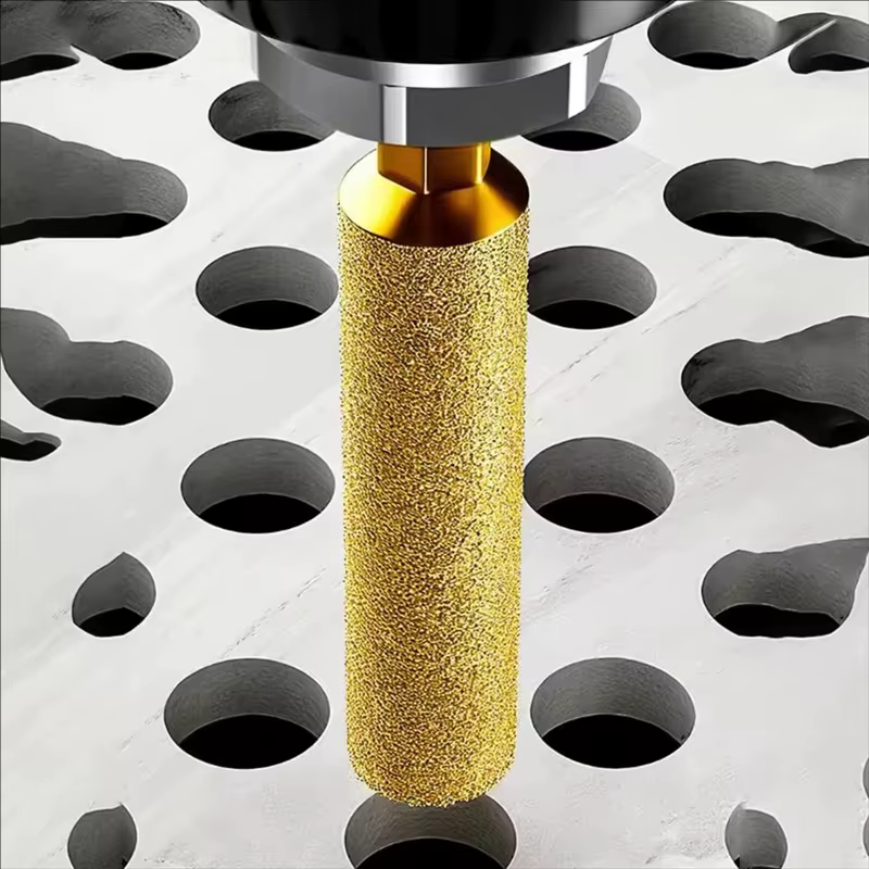 Mèches diamantées à tige hexagonale