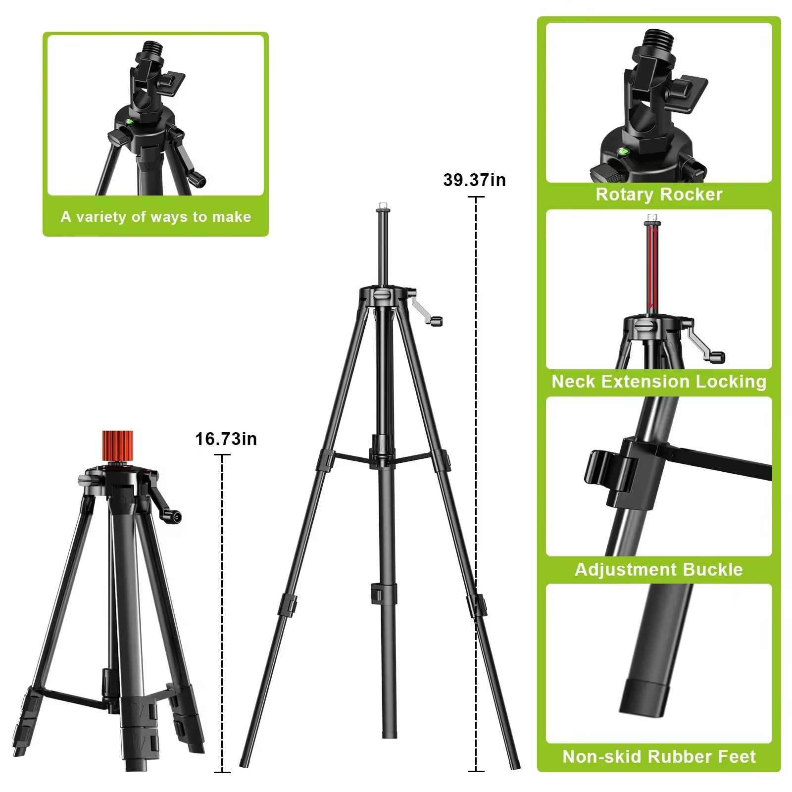 Niveau Laser auto-nivelant horizontale verticale croix 16 lignes lumière verte Nivel