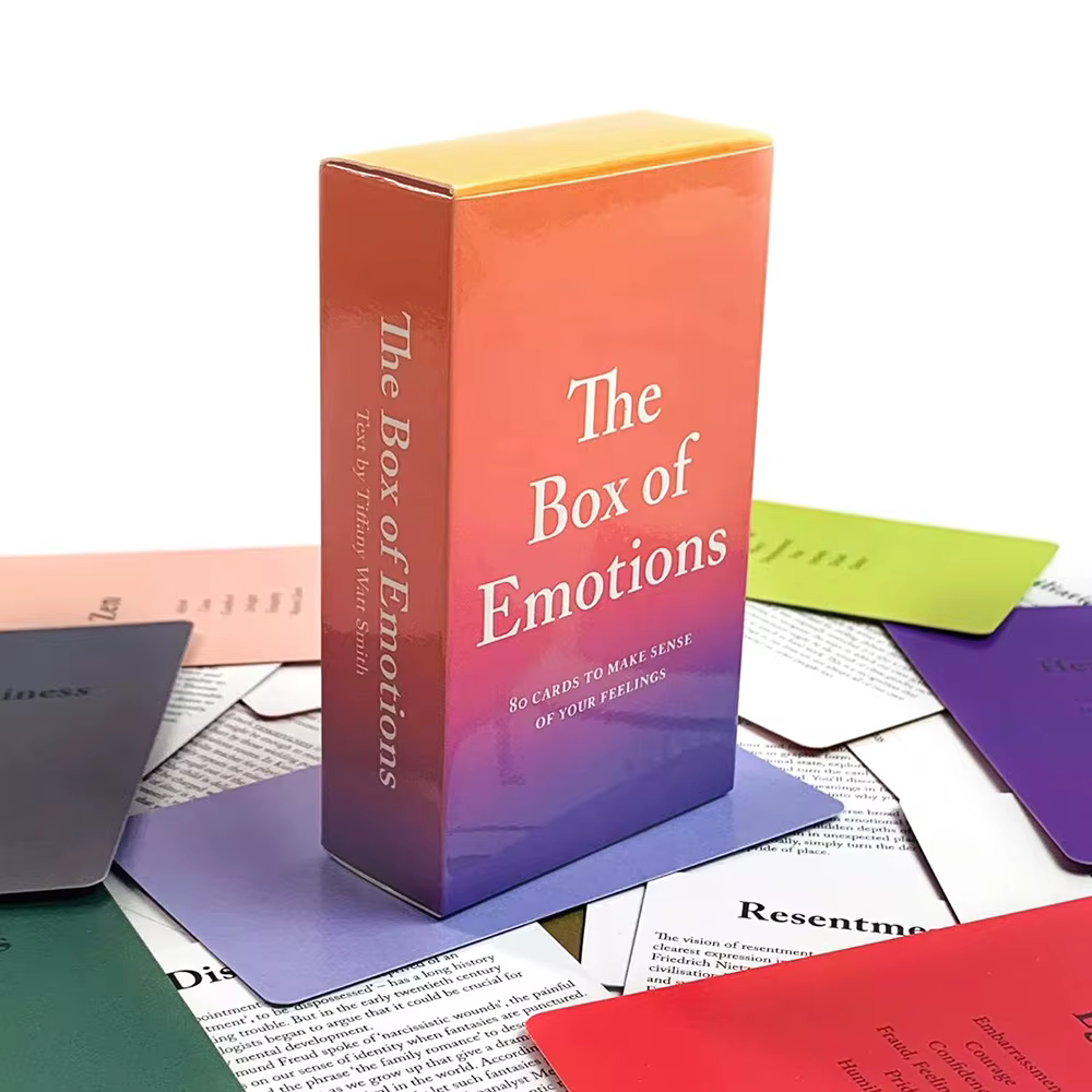 La boîte des émotions cartes Version anglaise carte 80