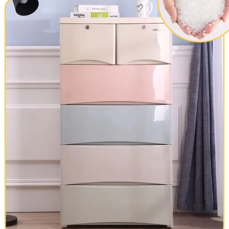 Armoire de rangement en plastique pour bébé