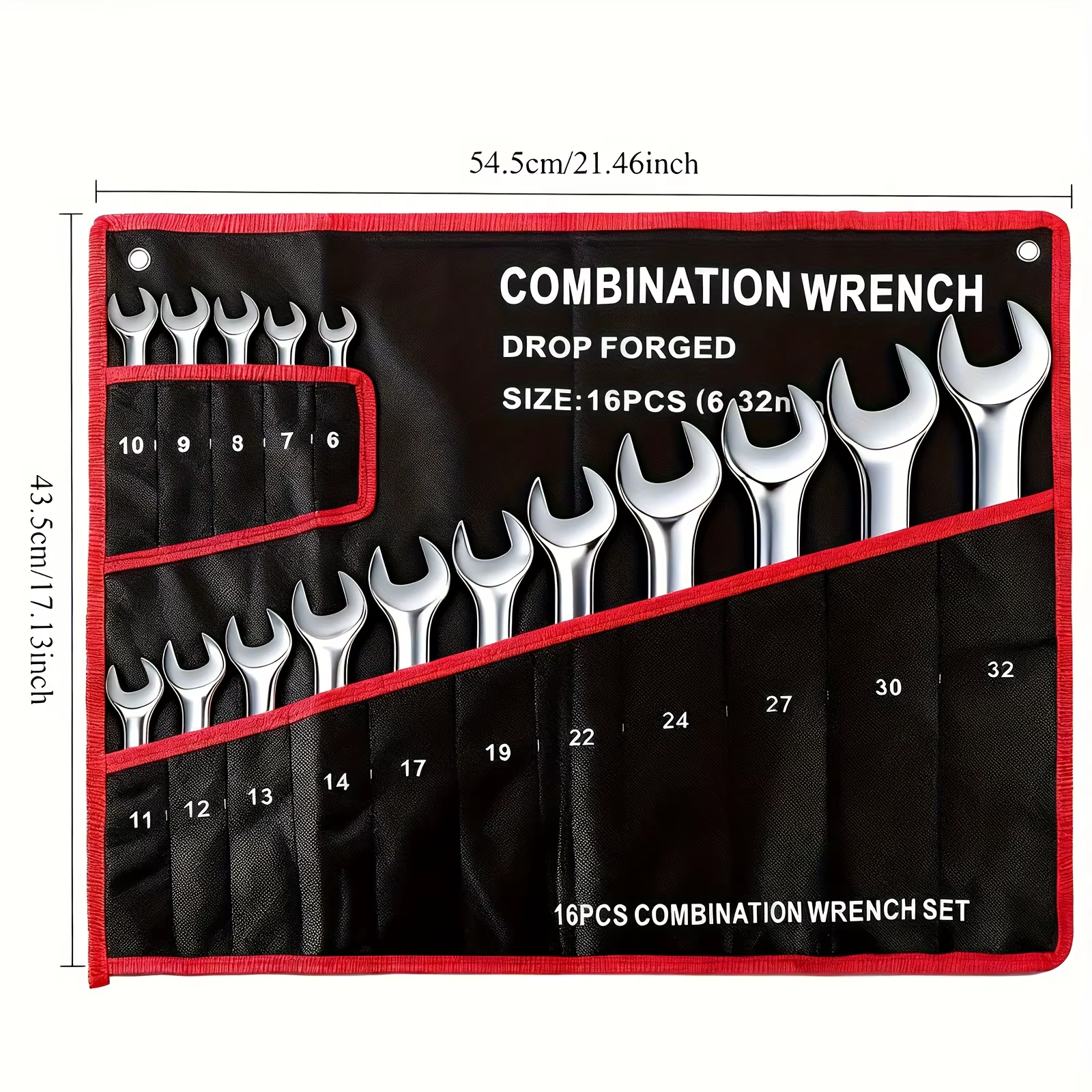 Sac de rangement compact pour clés avec petit support et organisateur