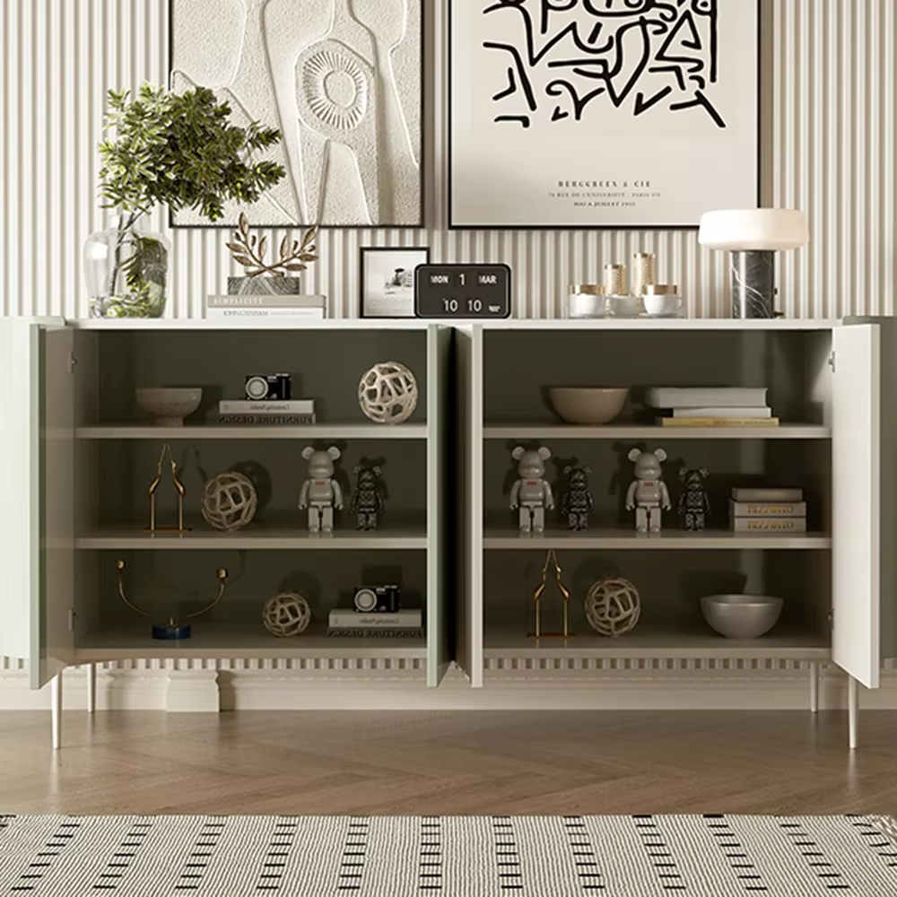 Armoire de rangement pour chaussures, salle à manger, Design polyvalent, présentoir artisanal, Meubles de Bureau blancs, meubles de Rangement