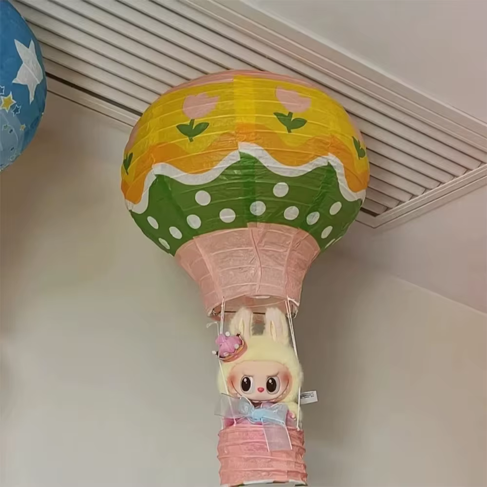 Ballon à Air chaud pour boîte de rangement Labubu