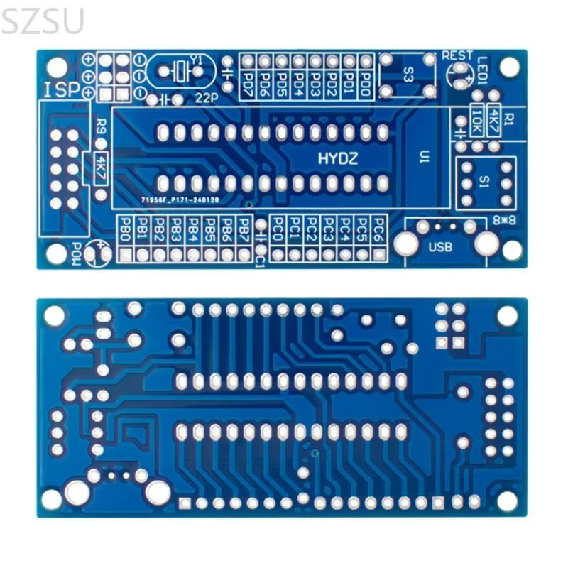 SZSU ATmega8 ATmega48 ATMEGA88 carte développement AVR