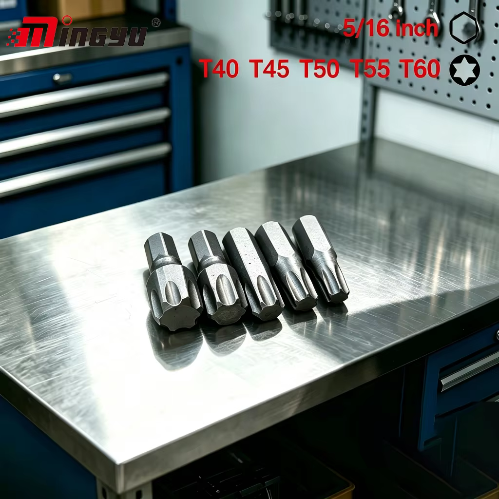Jeu d'embouts de tournevis Torx T40 T45 T50 T55 T60