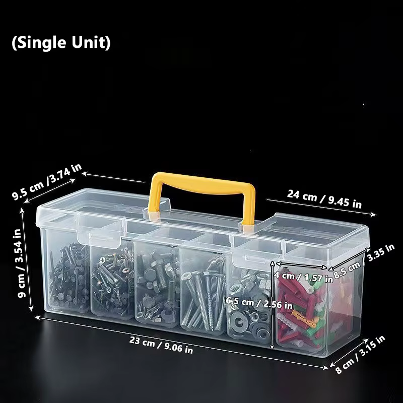 Boîte à outils portable pour quincaillerie