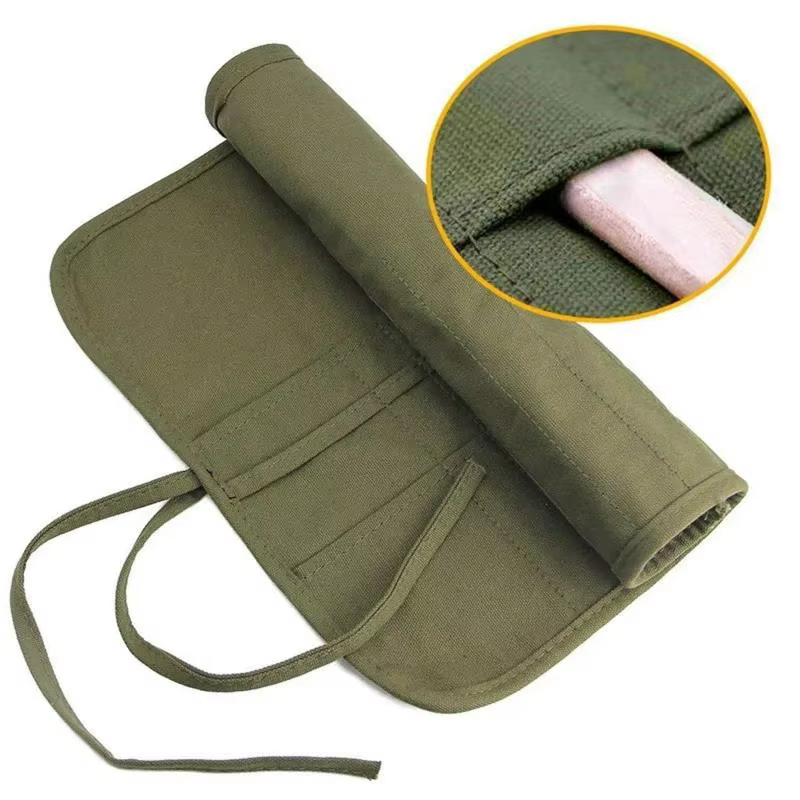 Sac de rangement pour pinceaux de peinture, sac de rangement pour pinceaux à aquarelle et à gouache à 22 emplacements, sac de rangement pour pinceaux de calligraphie, sac à stylos enroulable