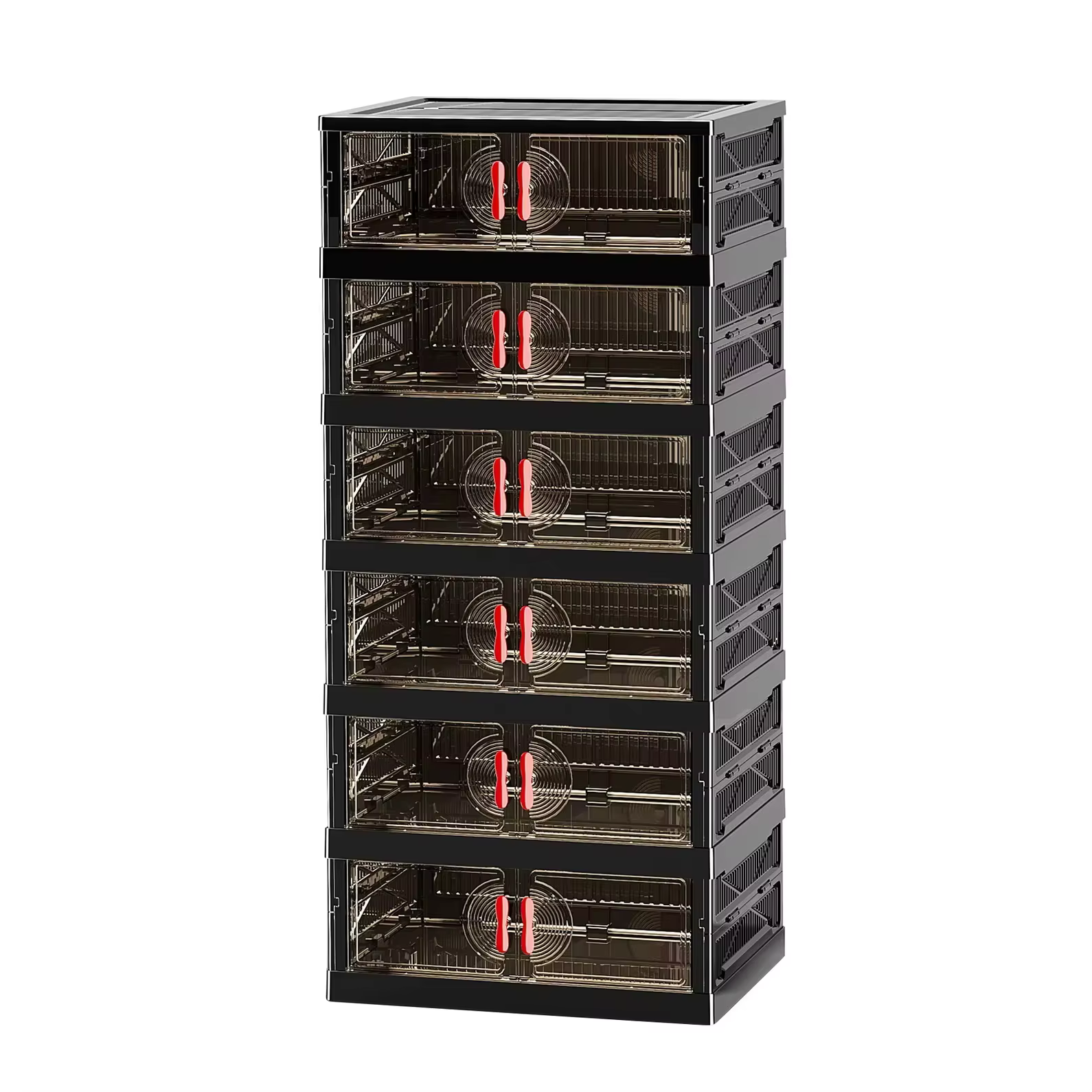Meuble de rangement pliable multi-niveaux grande capacité pour chaussures et snacks, pour salon