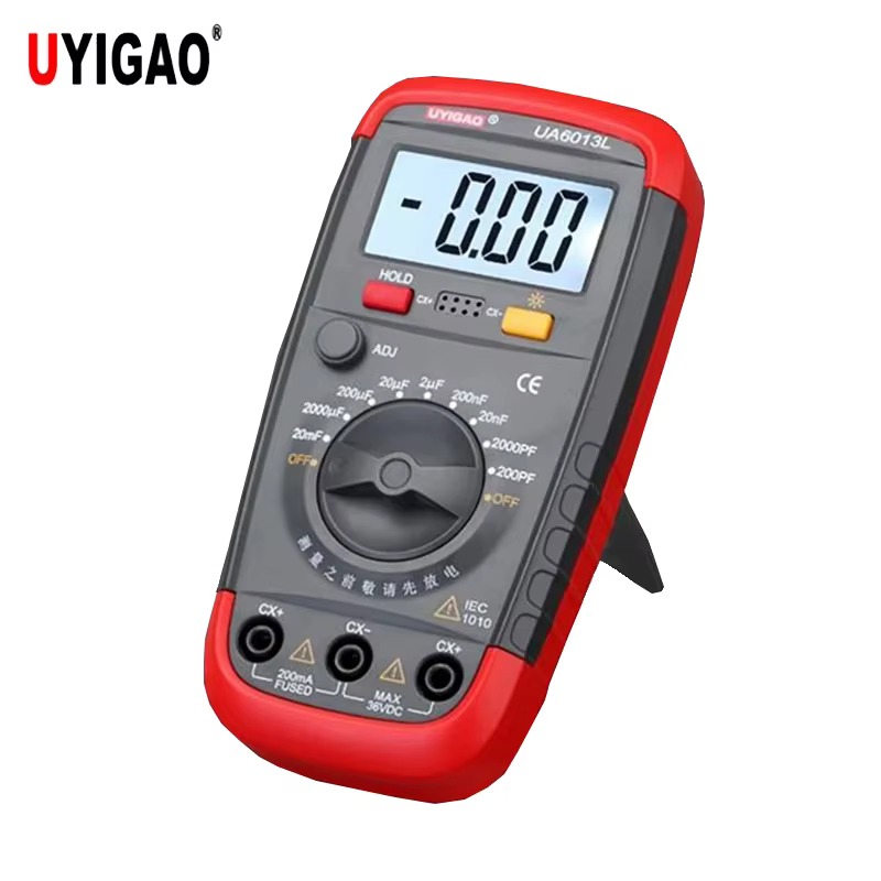 UYIGAO UA6013L compteur de capacité de condensateur LCD numérique professionnel testeur