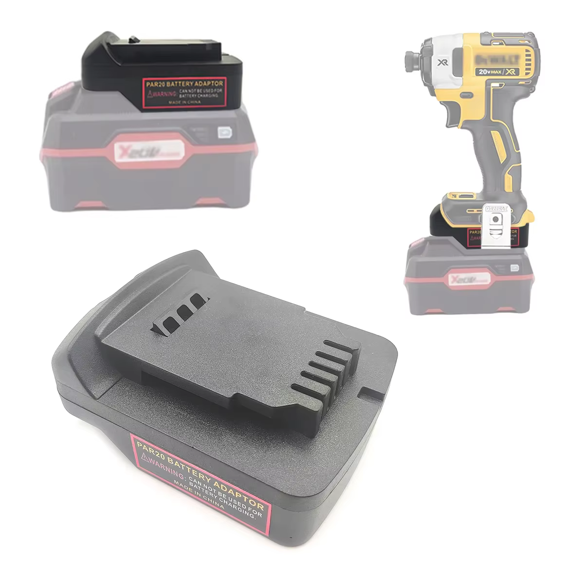 Pour Parkside 20V Batteries au Lithium adaptateur de batterie convertisseur pour Dewalt DCB série 18V/20V