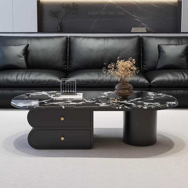 Table d'appoint de luxe moderne pour salon