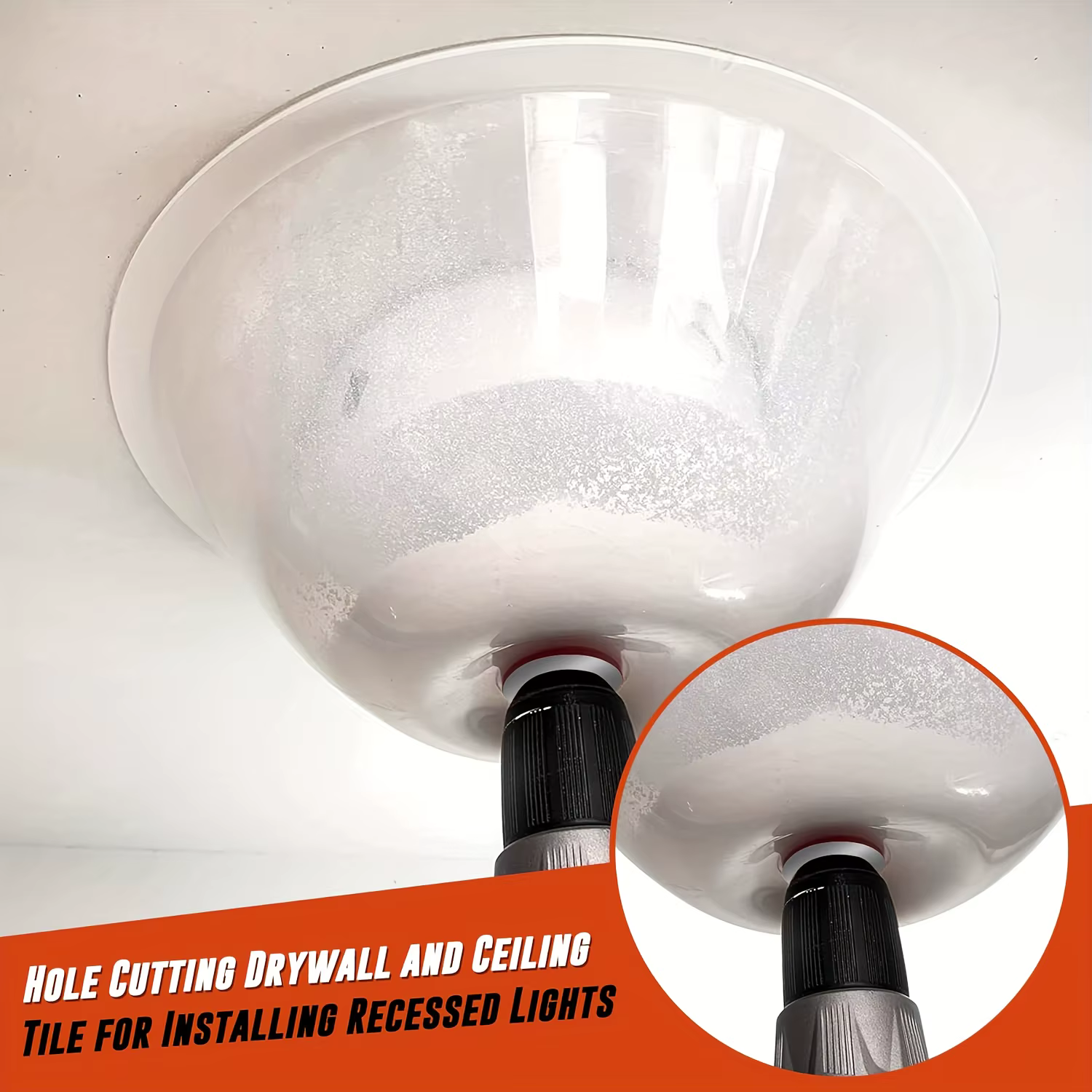Bol de collecte d'accessoires de scie cloche pliable