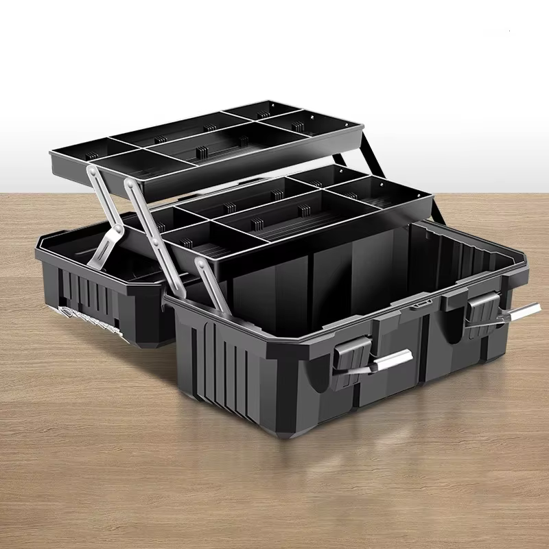 Boîtes de rangement pliantes multifonctionnelles pour outils d'électricien
