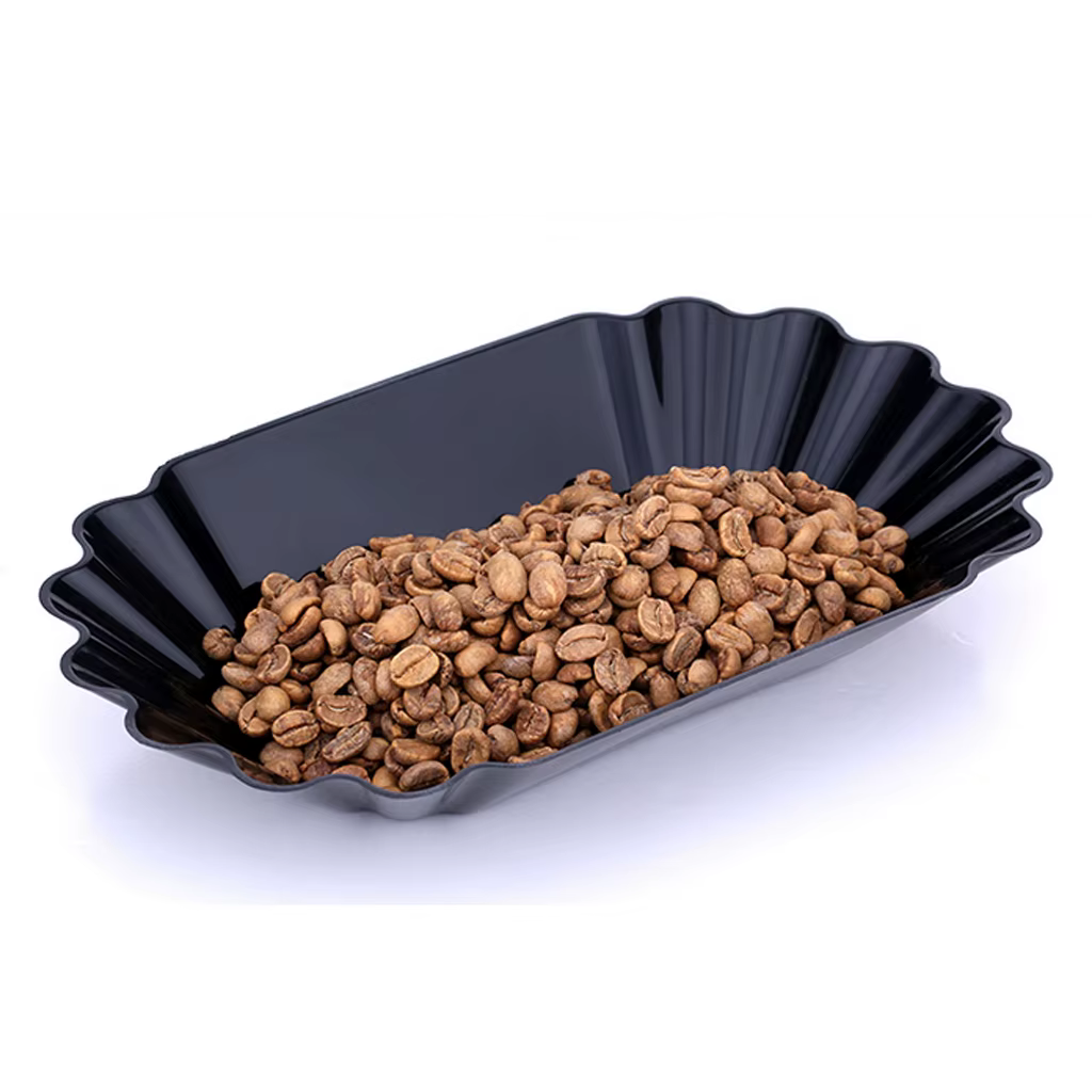 Assiette Ovale en Plastique pour Grains de Café, Snack, Dessert, Fruit, Escalade, Pique-Nique, Ustensiles pour ix, Mariage, Bonbons, Affichage des citrouille