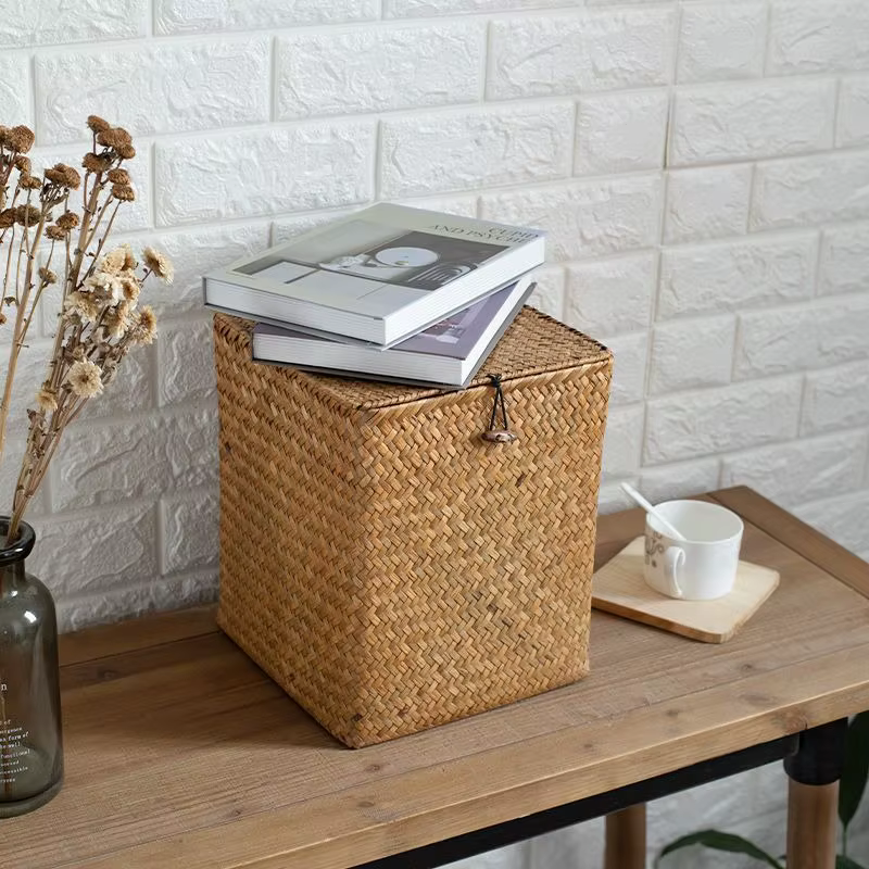 Panier de rangement d'herbe