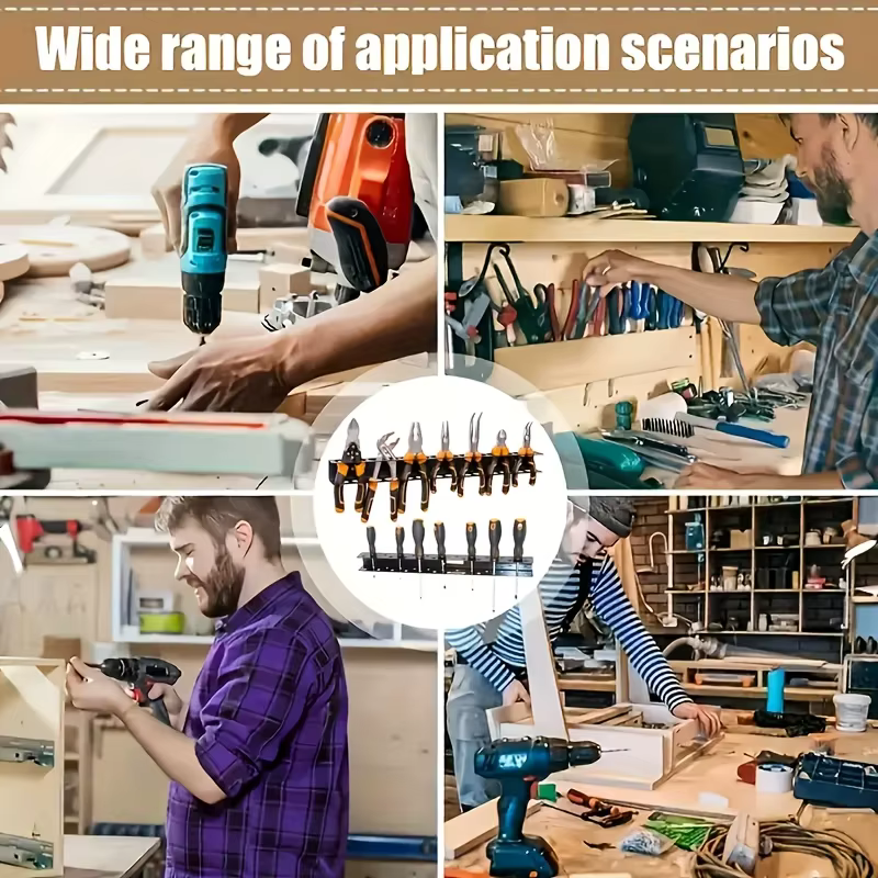 Support de rangement multifonctionnel mural pour Garage