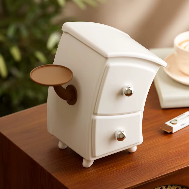 Boîte de rangement de bureau HIPS+PP