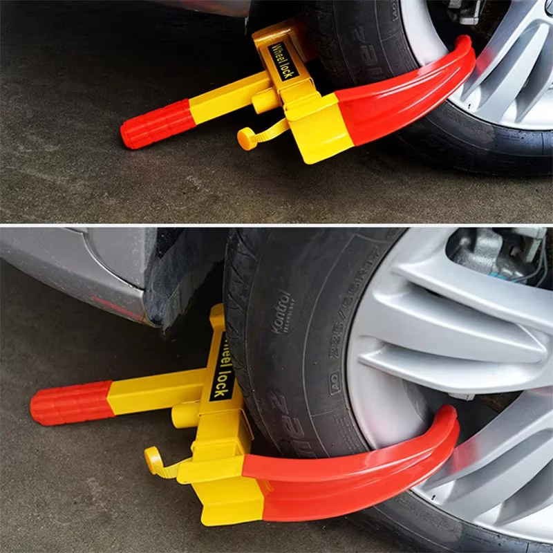 Serrure antivol pour pneus de voiture et camion
