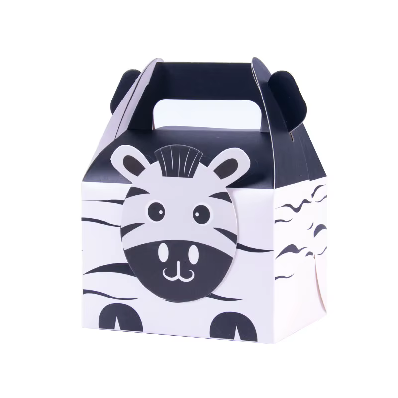 Boîtes à cadeaux d'anniversaire Safari, 10/20 pièces, Lion, renard, éléphant, Zoo, thème d'animaux, boîtes à friandises joyeux anniversaire, bonbons, décoration de fête pour enfants