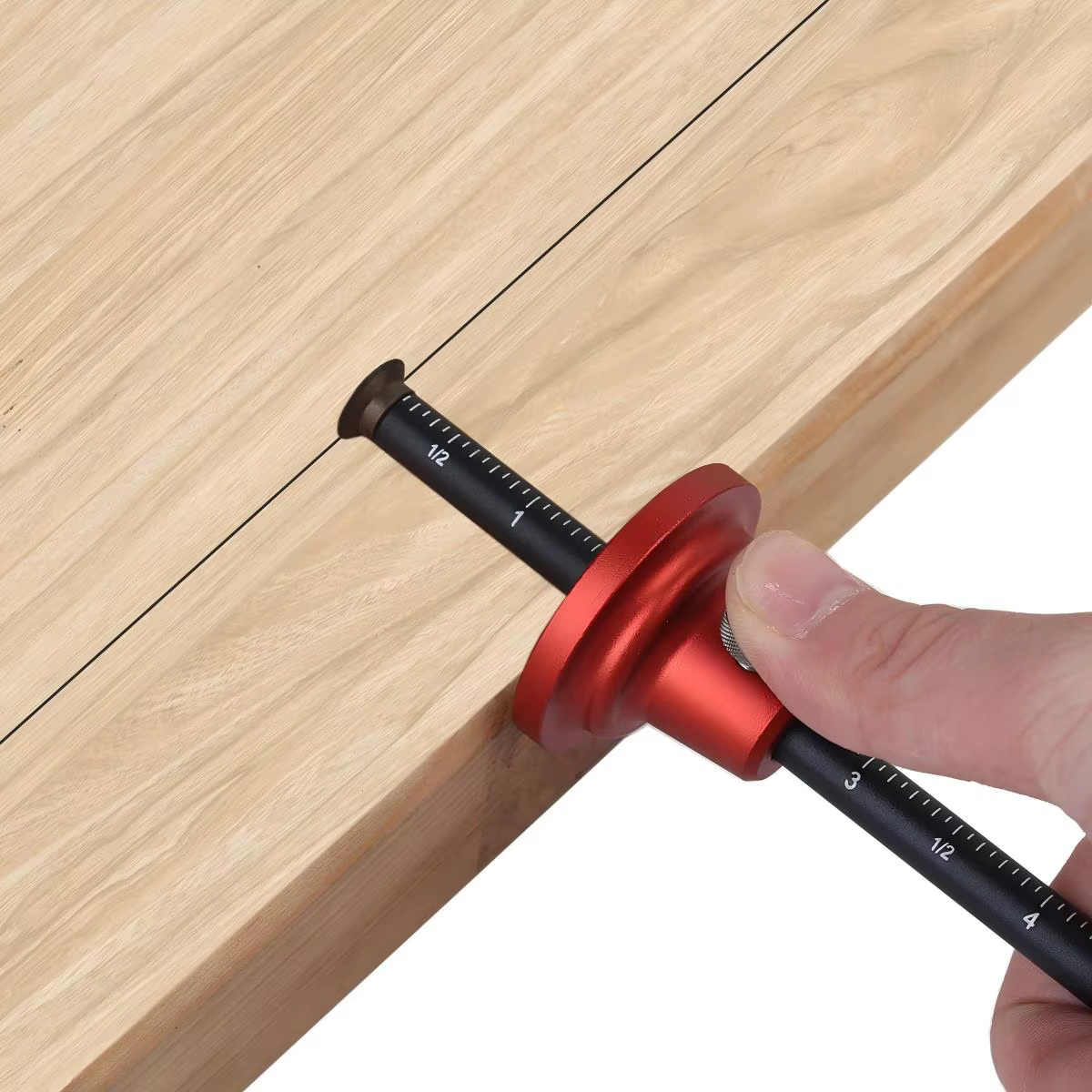 Jauge de marquage de roue-traceur pour le travail du bois-outils