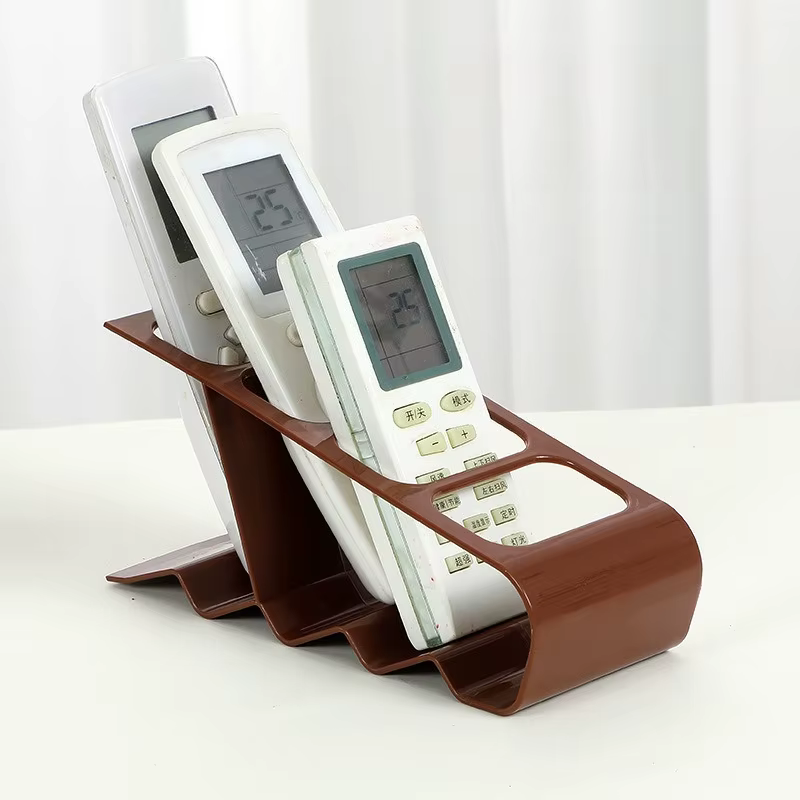 Support de rangement et d'organisation multifonctionnel avec compartiments pour télécommandes de climatisation et de