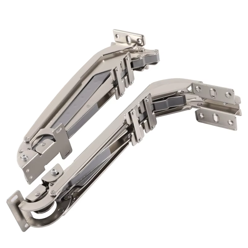 Charnière à fermeture amortie pour porte coulissante