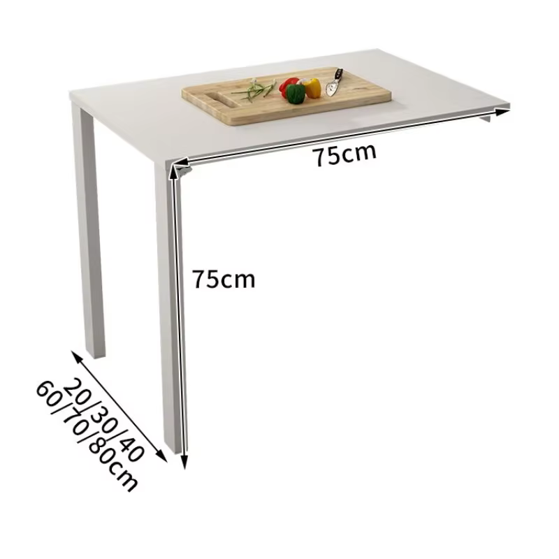 Petites Tables à Manger en Bois, Pliantes, Simples, Élégantes, Modernes, pour Restaurant, Salon, Multifonctions, pour Cuisine
