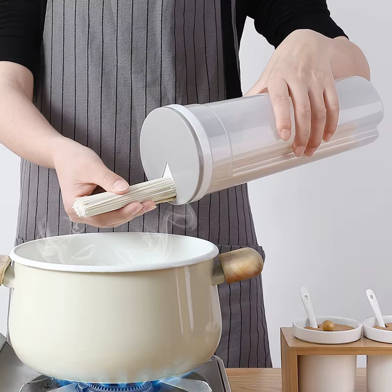 Boîte de rangement quantitative divisée en plastique de qualité alimentaire pour la cuisine
