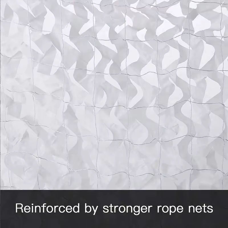 Filet de camouflage blanc
